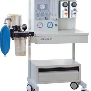 anaesthetic machine with double vaporizer