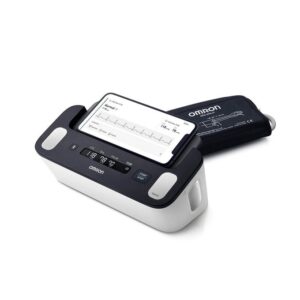 blood pressure monitor+ekg omron